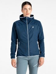 Dare 2b Kurtka softshellowa "Ardently" w kolorze niebiesko-białym rozmiar: 46. Białe kurtki sportowe damskie Dare 2b, bez wzorów, bez kaptura. Za 172.45 zł.