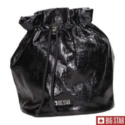 Torebka damska Big Star Jj574018 Bk. Czarne torebki klasyczne damskie Big Star, ze skóry ekologicznej, bez dodatków. Za 149.80 zł.