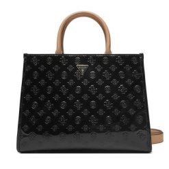 Torebka Guess. Czarne kuferki damskie Guess, bez dodatków. Za 389.99 zł.