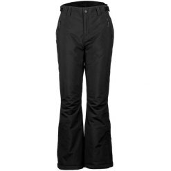 Spodnie narciarskie damskie Starling® Premium. Czarne spodnie sportowe damskie Starling, na zimę, m, bez wzorów, ze skóry, z podwyższonym stanem, narciarskie. Za 348.90 zł.