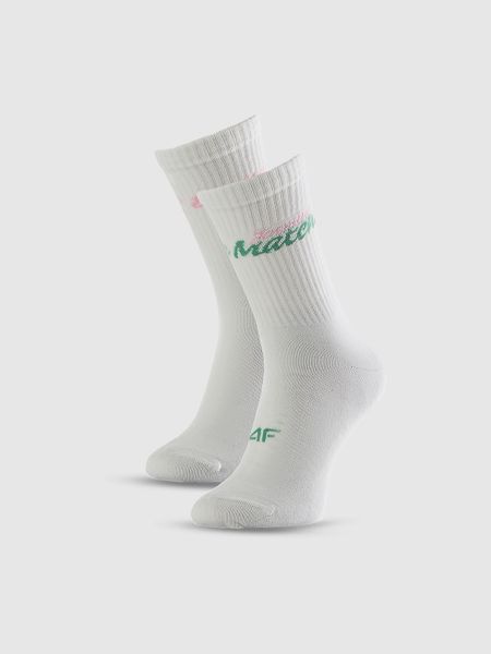 4F Skarpetki długie (2-pack) damskie - multikolor 35-38. Skarpetki damskie 4F, bez wzorów. W wyprzedaży za 29.99 zł.