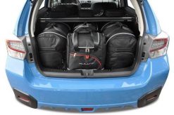 Torby Do Bagażnika Subaru Xv 2012-2017 4Szt Kjust. Czarne torby podróżne KJUST, bez wzorów, z kauczuku. Za 1,158.00 zł.