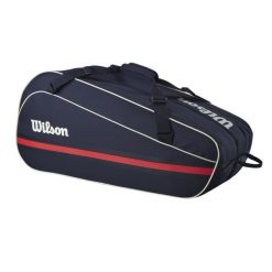 Torba Na Rakiety Tenisowe Team 6 2025 Jeden Rozmiar. Niebieskie torby sportowe Wilson, bez wzorów, z materiału. Za 299.00 zł.