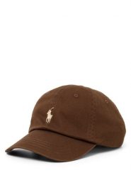 Polo Ralph Lauren czapka z daszkiem Kobiety Bawełna brązowy, ONE SIZE. Brązowe czapki z daszkiem damskie Polo Ralph Lauren, bez wzorów, z bawełny. Za 329.95 zł.