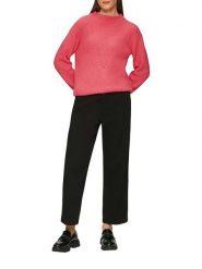 S.Oliver Sweter w kolorze różowym rozmiar: L. Różowe swetry klasyczne damskie S.Oliver, l, z wełny, bez kołnierzyka. Za 173.99 zł.