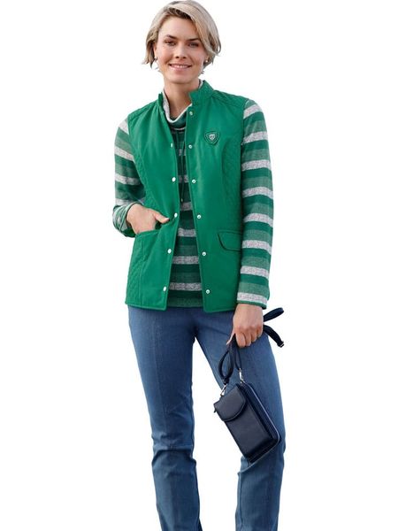 WITT WEIDEN Kamizelka w kolorze zielonym rozmiar: 50. Zielone kamizelki damskie WITT WEIDEN, bez wzorów, bez kaptura. Za 56.99 zł.