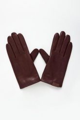 Rękawiczki damskie skórzane Lemma MM. Rękawiczki damskie MM, bez wzorów. W wyprzedaży za 311.35 zł.