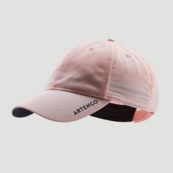 Czapka z daszkiem Artengo TC500 rozmiar 54. Czerwone czapki z daszkiem damskie ARTENGO, bez wzorów, z materiału. W wyprzedaży za 24.99 zł.