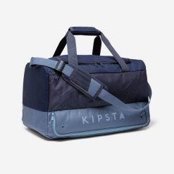 Torba sportowa Kipsta Hardcase 45 l. Niebieskie torby sportowe KIPSTA, bez wzorów, z materiału, duże. Za 99.99 zł.