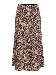 Pieces Spódnica "Franah" w kolorze jasnobrązowym rozmiar: XL. Brązowe spódnice damskie Pieces, na co dzień, xl, bez wzorów, maxi. Za 96.60 zł.