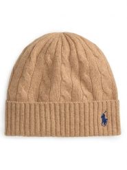 Polo Ralph Lauren Czapka z daszkiem 455981442004 Brązowy. Brązowe czapki z daszkiem damskie Polo Ralph Lauren, bez wzorów, z materiału. Za 529.99 zł.
