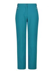 CMP Spodnie narciarskie w kolorze turkusowym rozmiar: 40. Niebieskie spodnie sportowe damskie CMP, bez wzorów, narciarskie. Za 306.45 zł.