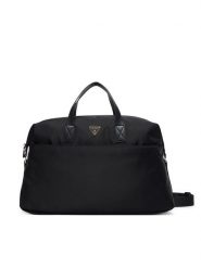 Guess Torebka Follie TWNN96 76903 Czarny. Czarne shopper bag Guess, z aplikacjami, ze skóry, bez dodatków. Za 824.99 zł.