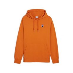 Bluza z kapturem Puma Downtown 180. Brązowe bluzy damskie Puma, l, bez wzorów, z bawełny, z kapturem. Za 255.50 zł.