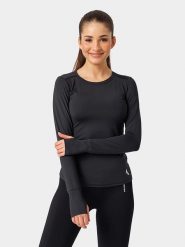 Carpatree Koszulka sportowa "Basic" w kolorze czarnym rozmiar: S. Czarne koszulki sportowe damskie Carpatree, s, bez wzorów, z materiału, bez ramiączek, outdoorowe. Za 43.68 zł.