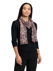 CARTOON Szal w kolorze jasnoróżowo-granatowym - 180 x 70 cm rozmiar: onesize. Różowe szaliki damskie Cartoon, bez wzorów, z materiału. Za 78.28 zł.