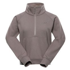 Bluza damska bawełniana Alpine Pro Negga. Żółte bluzy damskie Alpine Pro, l, bez wzorów, z bawełny, bez kaptura. Za 189.00 zł.