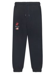 Beverly Hills Polo Club Spodnie dresowe P-SS26B-TF0033K Granatowy Regular Fit. Niebieskie spodnie dresowe chłopięce Beverly Hills Polo Club, z bawełny. Za 149.99 zł.
