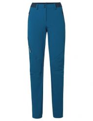 Spodnie damskie Scopi Pants II. Niebieskie spodnie sportowe damskie Vaude, s, bez wzorów, z materiału, narciarskie. Za 574.35 zł.