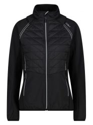 CMP Kurtka funkcyjna 2w1 w kolorze czarnym rozmiar: 40. Czarne kurtki sportowe damskie CMP, m, bez wzorów, bez kaptura. Za 197.63 zł.