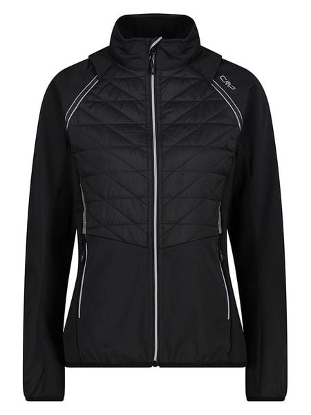 CMP Kurtka funkcyjna 2w1 w kolorze czarnym rozmiar: 40. Czarne kurtki sportowe damskie CMP, m, bez wzorów, bez kaptura. Za 197.63 zł.