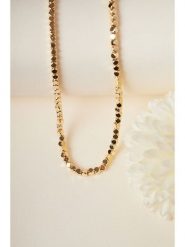 Heliophilia Naszyjnik z elementami ozdobnymi - dł. 40 cm rozmiar: onesize. Żółte naszyjniki damskie Heliophilia, metalowe. Za 43.99 zł.