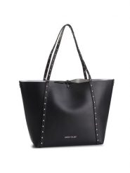 Jenny Fairy Torebka RC16545 Czarny. Czarne torebki klasyczne damskie Jenny Fairy, ze skóry, bez dodatków. Za 53.99 zł.