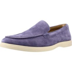 Buty CLARKS TORFORD EASY Niebieski. Niebieskie obuwie trekkingowe damskie Clarks, ze skóry, bez zapięcia. Za 243.99 zł.