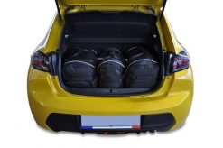 Torby Do Bagażnika Peugeot 208 Hatchback 2019+ 3Szt Kjust. Czarne torby podróżne KJUST, bez wzorów, z kauczuku. Za 921.00 zł.