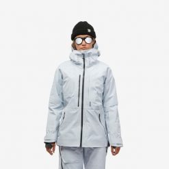 Second Life - Kurtka narciarska damska Wedze FR900 - Stan Dobry. Niebieskie kurtki sportowe damskie WED'ZE, na zimę, xs, bez wzorów, z materiału, z kapturem. Za 349.00 zł.