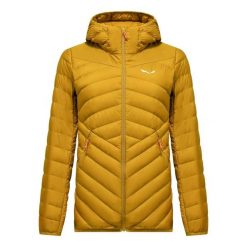 Damska kurtka puchowa Salewa Brenta. Czerwone kurtki damskie Salewa, m, bez wzorów, z materiału, z kapturem. Za 1,054.75 zł.