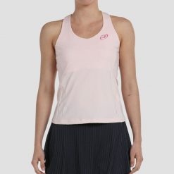 Koszulka na ramiączka do padla damska Bullpadel Envio. Czerwone bluzki damskie bullpadel, xl, bez wzorów, z dżerseju, bez kołnierzyka, bez ramiączek. Za 169.99 zł.