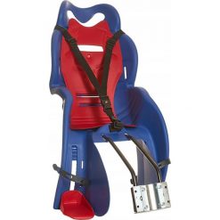 Fotelik rowerowy dziecięcy HTP Design Sanbas Standard mocowany do ramy. Niebieskie foteliki rowerowe HTP DESIGN. Za 149.00 zł.