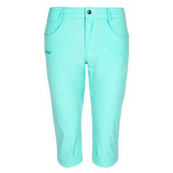 Damskie spodnie outdoorowe 3/4 Kilpi TRENTA-W. Niebieskie spodnie sportowe damskie Kilpi, xs, bez wzorów. Za 220.99 zł.
