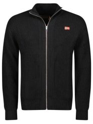 Geographical Norway Kardigan "Flexible" w kolorze czarnym rozmiar: L. Czarne kardigany damskie Geographical Norway, l, bez wzorów. Za 125.45 zł.