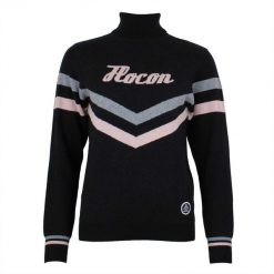 Damski sweter z golfem Peak Mountain Acioto. Szare golfy damskie Peak Mountain, xl, bez wzorów, bez ramiączek. W wyprzedaży za 190.50 zł.