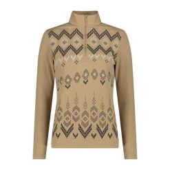 Golf damska turystyczne CMP 34L4236. Brązowe golfy damskie CMP, l, bez wzorów, bez ramiączek. Za 274.00 zł.