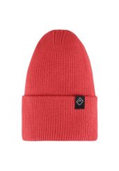 Zimowa czapka beanie H-CHILLI. Brązowe czapki damskie Volcano, na jesień, bez wzorów, z dzianiny. Za 69.99 zł.