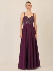 APART Sukienka w kolorze fioletowym rozmiar: 42. Różowe sukienki damskie Apart, bez wzorów, bez ramiączek. Za 391.99 zł.