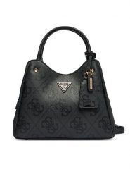 Guess Torebka Meridian II HWOS69 74050 Szary. Szare kuferki damskie Guess, z aplikacjami, ze skóry, bez dodatków. Za 699.99 zł.