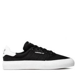 Tenisówki adidas. Czarne trampki damskie Adidas, bez wzorów, bez zapięcia. Za 239.99 zł.