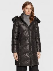 Calvin Klein Płaszcz zimowy Essential K20K204953 Czarny Regular Fit. Czarne kurtki damskie Calvin Klein, na zimę, xl, bez wzorów, z syntetyku, bez kaptura. Za 1,009.00 zł.