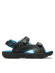 Joma Sandały S.Ocean Jr 2401 SOCEJS2401V Czarny. Czarne sandały chłopięce Joma, ze skóry, bez zapięcia. Za 69.99 zł.