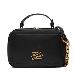 Torebka KARL LAGERFELD. Czarne torebki klasyczne damskie KARL LAGERFELD, bez dodatków. Za 1,299.00 zł.