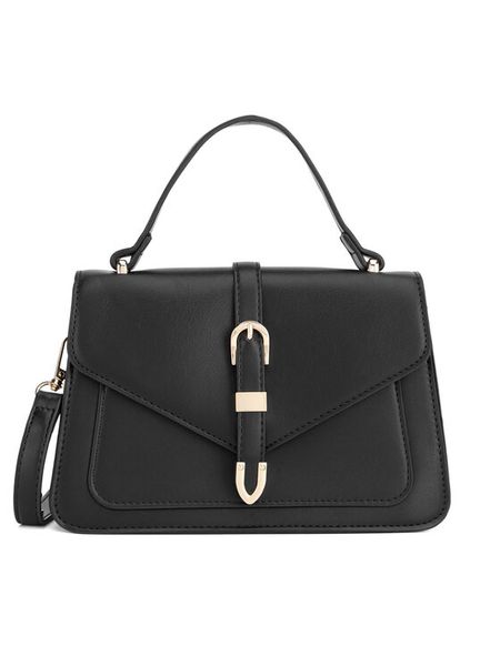 DeeZee Torebka MDP-L-014-06 Czarny. Czarne torebki klasyczne damskie DeeZee, z poliesteru, bez dodatków. Za 139.99 zł.