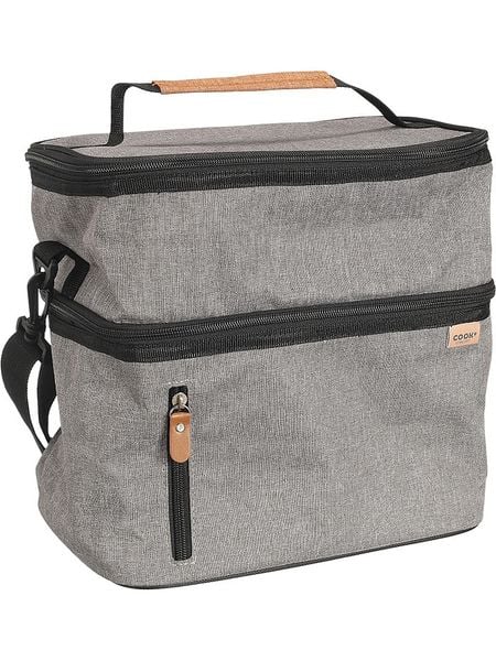 COOK CONCEPT Torba w kolorze szarym na lunch - 26,7 x 27,9 x 17,8 cm rozmiar: onesize. Szare torby sportowe COOK CONCEPT, bez wzorów, z materiału. Za 76.95 zł.