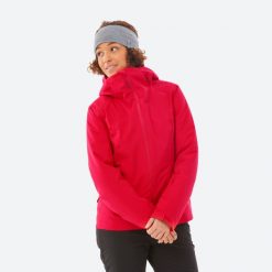Kurtka narciarska damska Wedze 500. Niebieskie kurtki damskie WED'ZE, na zimę, xs, bez wzorów, z materiału, bez kaptura. Za 449.99 zł.