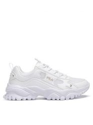 Fila Sneakersy ELECTRIC FLOW FFW0164-10004 Biały. Białe obuwie sportowe damskie Fila, z materiału, bez zapięcia. Za 279.99 zł.