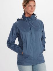 Marmot Kurtka funkcyjna "PreCip Eco" w kolorze niebieskim rozmiar: XS. Niebieskie kurtki sportowe damskie Marmot, xs, bez wzorów, z materiału, bez kaptura. Za 166.88 zł.