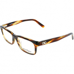 Oprawki "SF2781 33325" w kolorze brązowym. Brązowe okulary przeciwsłoneczne damskie Carrera, Ferragamo. W wyprzedaży za 249.95 zł.